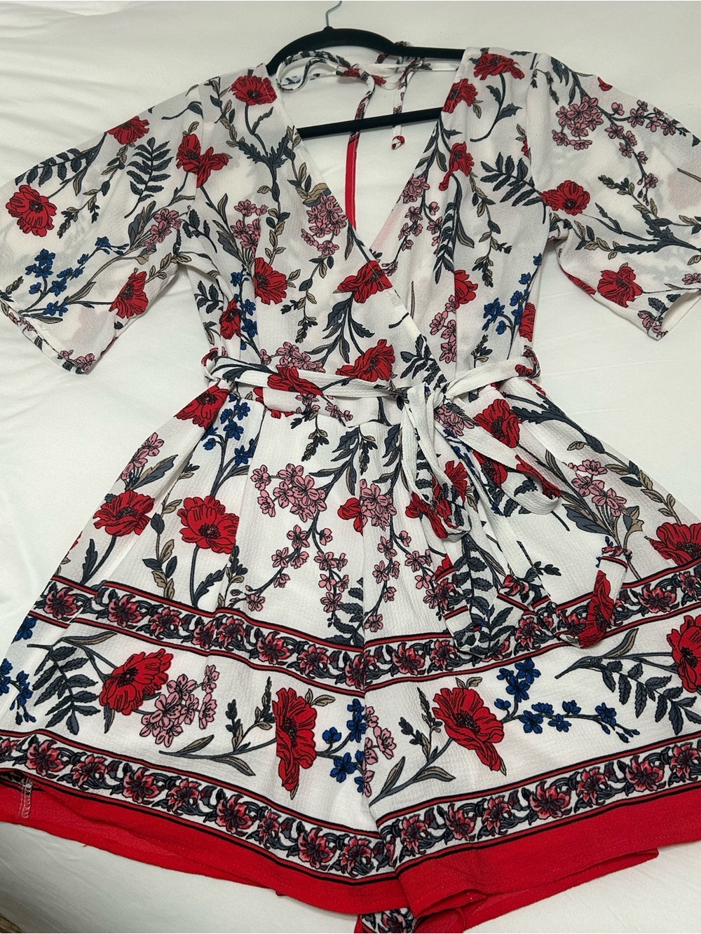 Trixxi Juniors small floral romper size 5